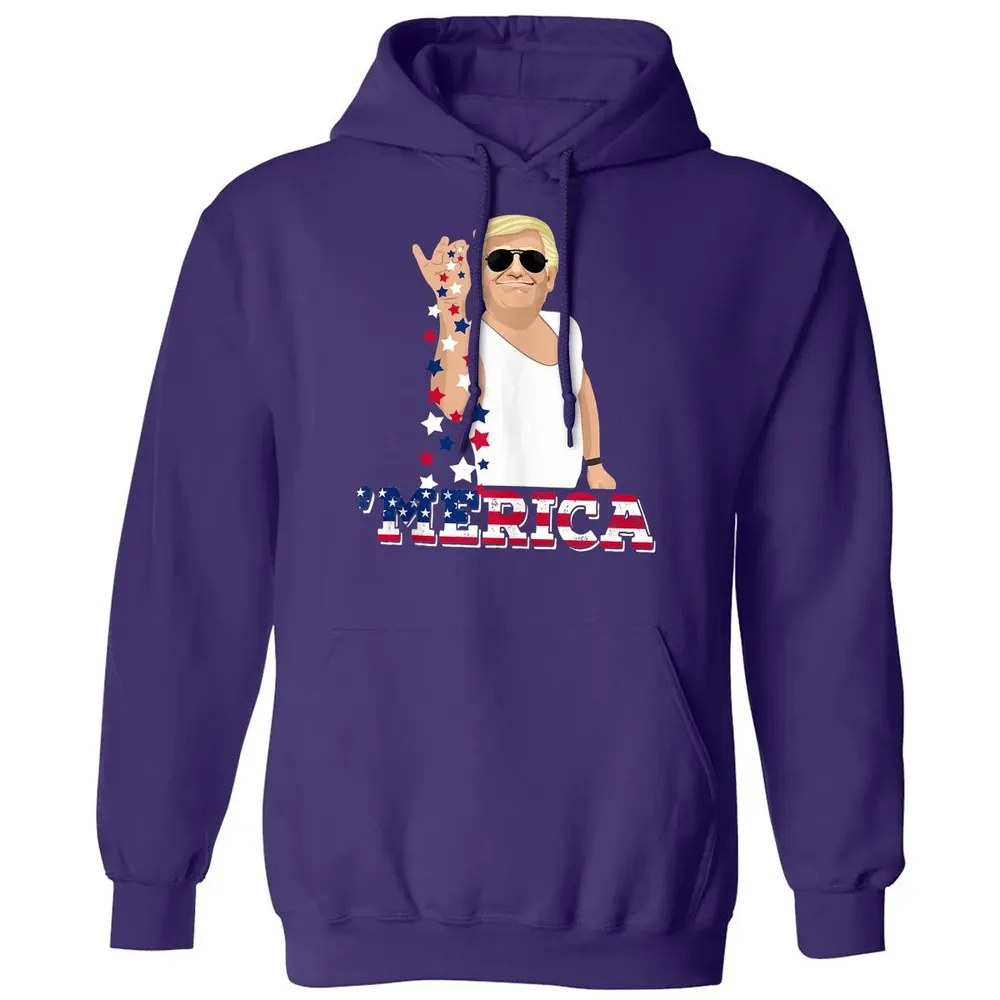 Trump Bae Funny 4th of July Trump Salt Freedom Classic Unisex Hoodie - 6