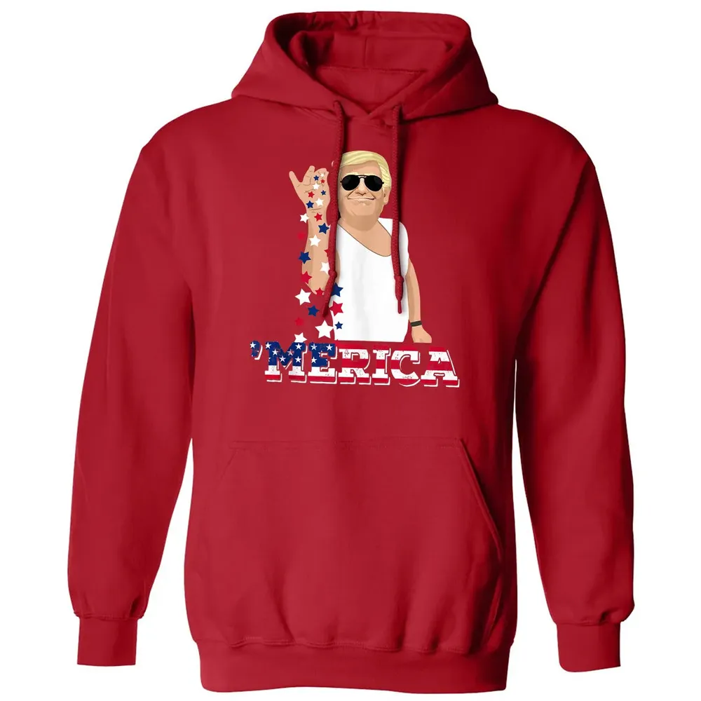 Trump Bae Funny 4th of July Trump Salt Freedom Classic Unisex Hoodie - 5