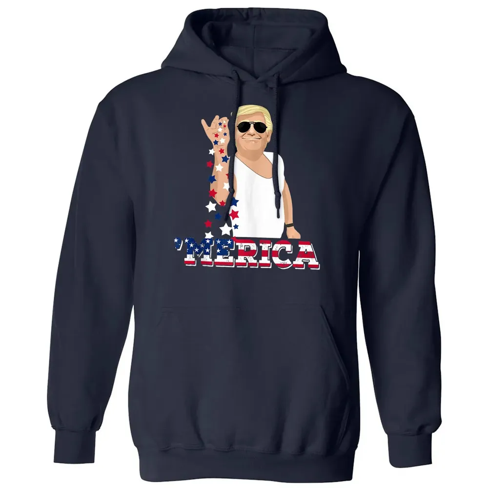 Trump Bae Funny 4th of July Trump Salt Freedom Classic Unisex Hoodie - 2