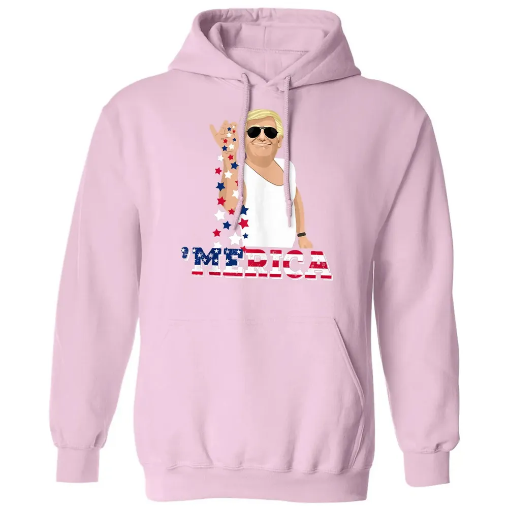 Trump Bae Funny 4th of July Trump Salt Freedom Classic Unisex Hoodie - 3