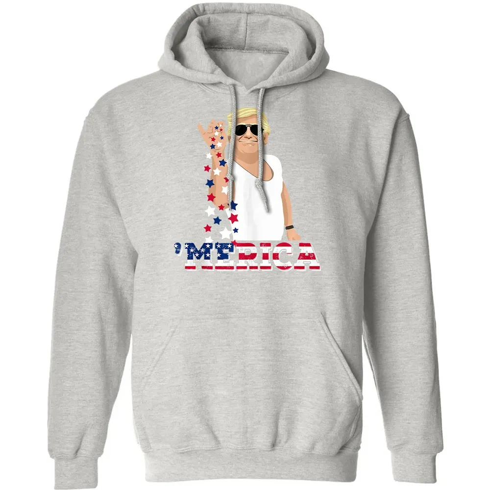 Trump Bae Funny 4th of July Trump Salt Freedom Classic Unisex Hoodie - 8