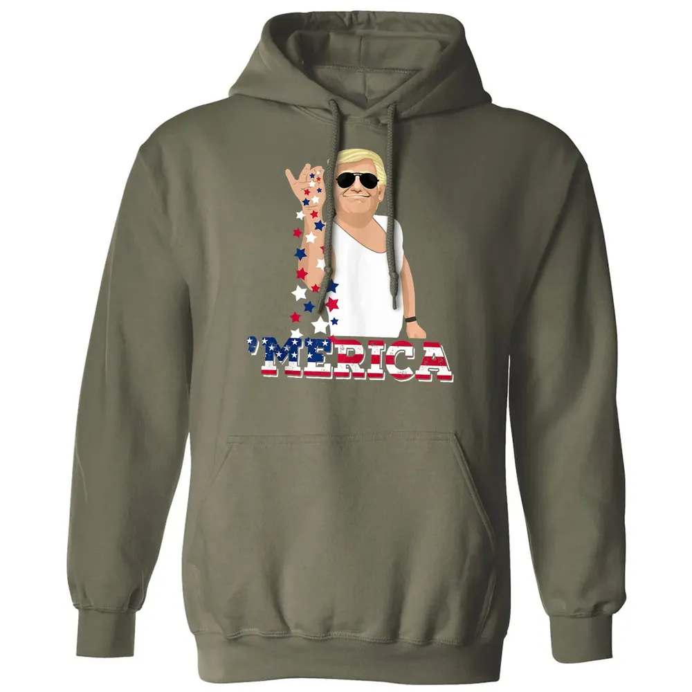 Trump Bae Funny 4th of July Trump Salt Freedom Classic Unisex Hoodie - 4