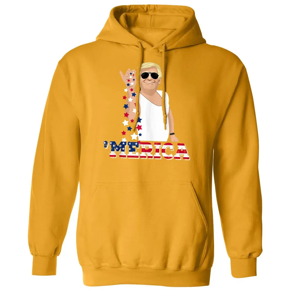 Trump Bae Funny 4th of July Trump Salt Freedom Classic Unisex Hoodie - 12