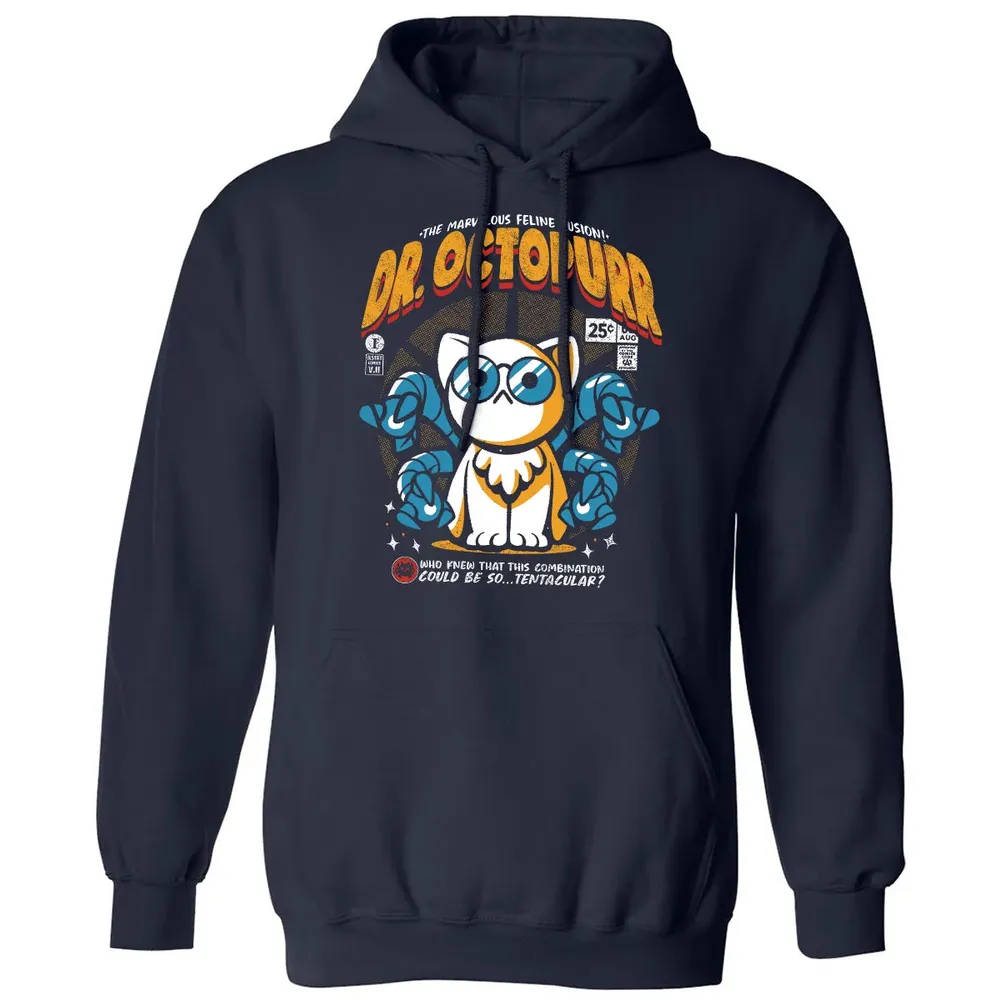 Dr. Octopurr Classic Unisex Hoodie - 2