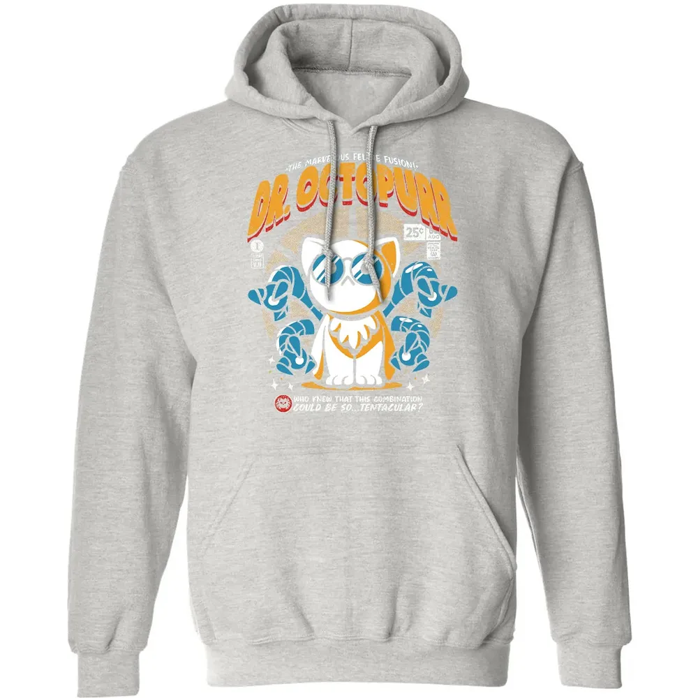 Dr. Octopurr Classic Unisex Hoodie - 8