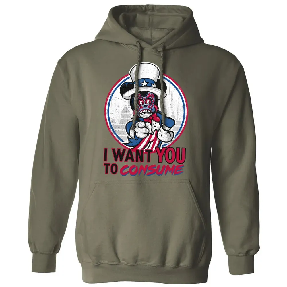 I Want You To Consume Classic Unisex Hoodie - 4