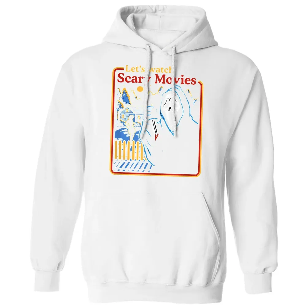 Lets Watch Scary Movies Classic Unisex Hoodie - 11