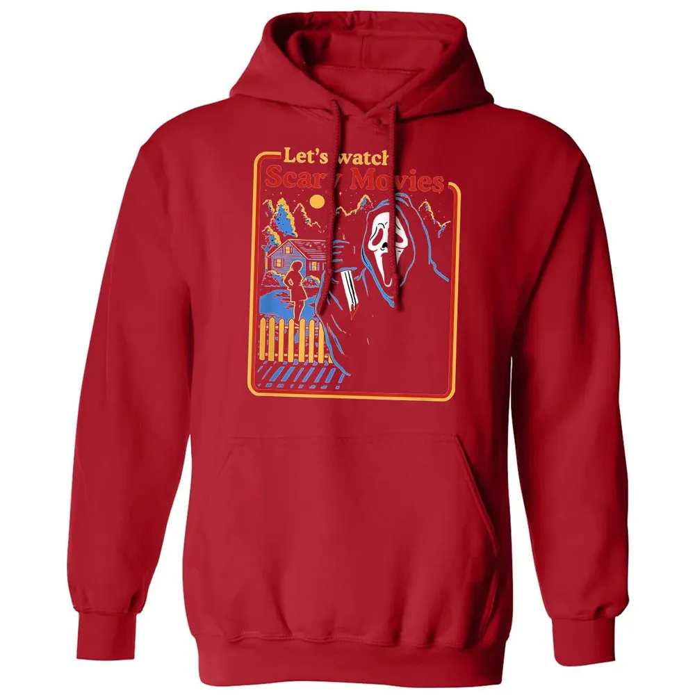 Lets Watch Scary Movies Classic Unisex Hoodie - 5