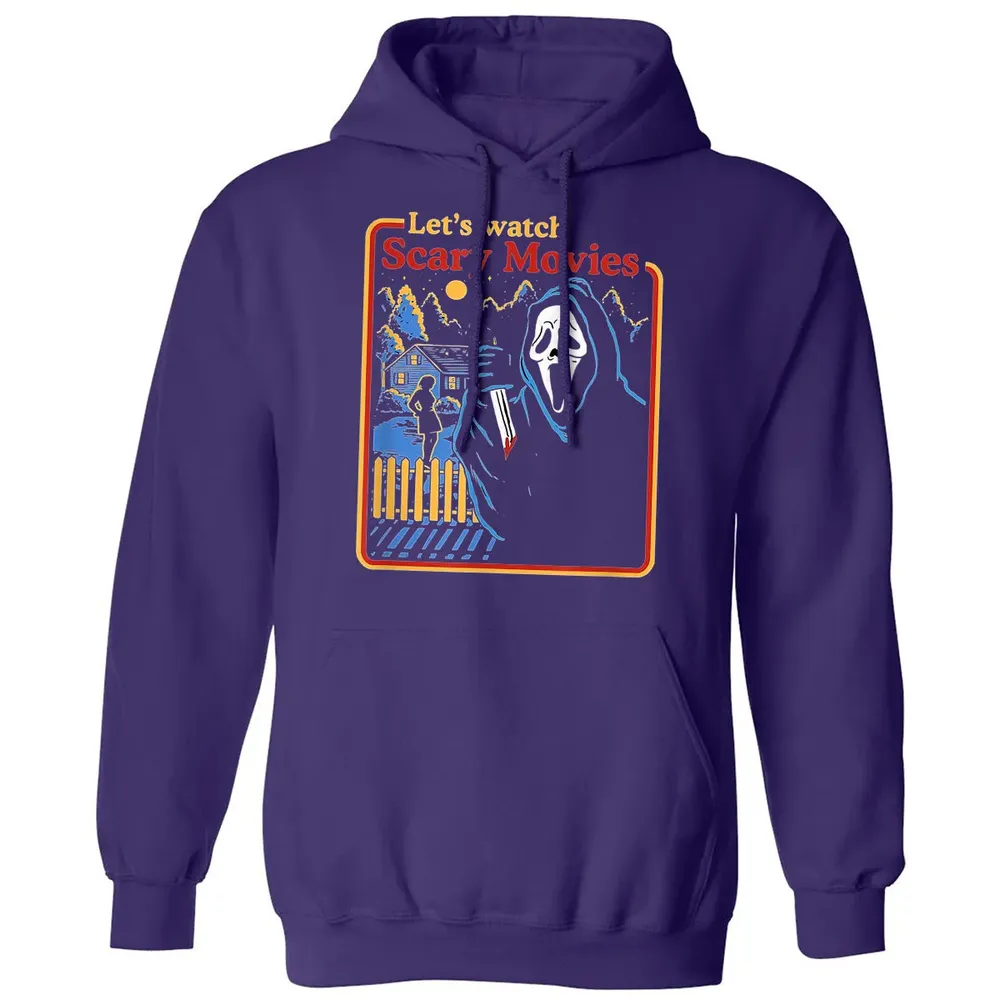 Lets Watch Scary Movies Classic Unisex Hoodie - 6