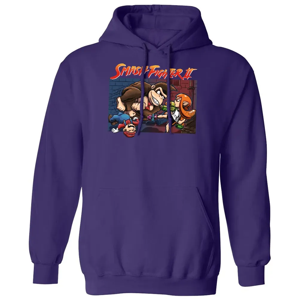 Smash Fighter II Classic Unisex Hoodie - 6