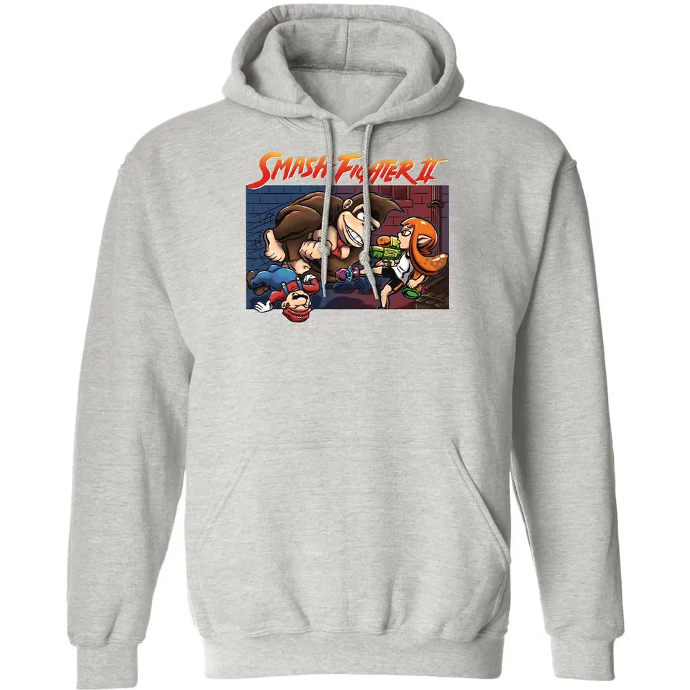 Smash Fighter II Classic Unisex Hoodie - 8