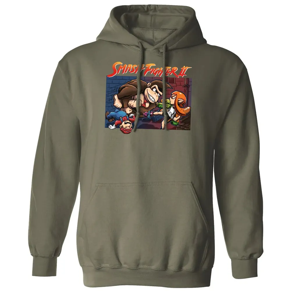 Smash Fighter II Classic Unisex Hoodie - 4