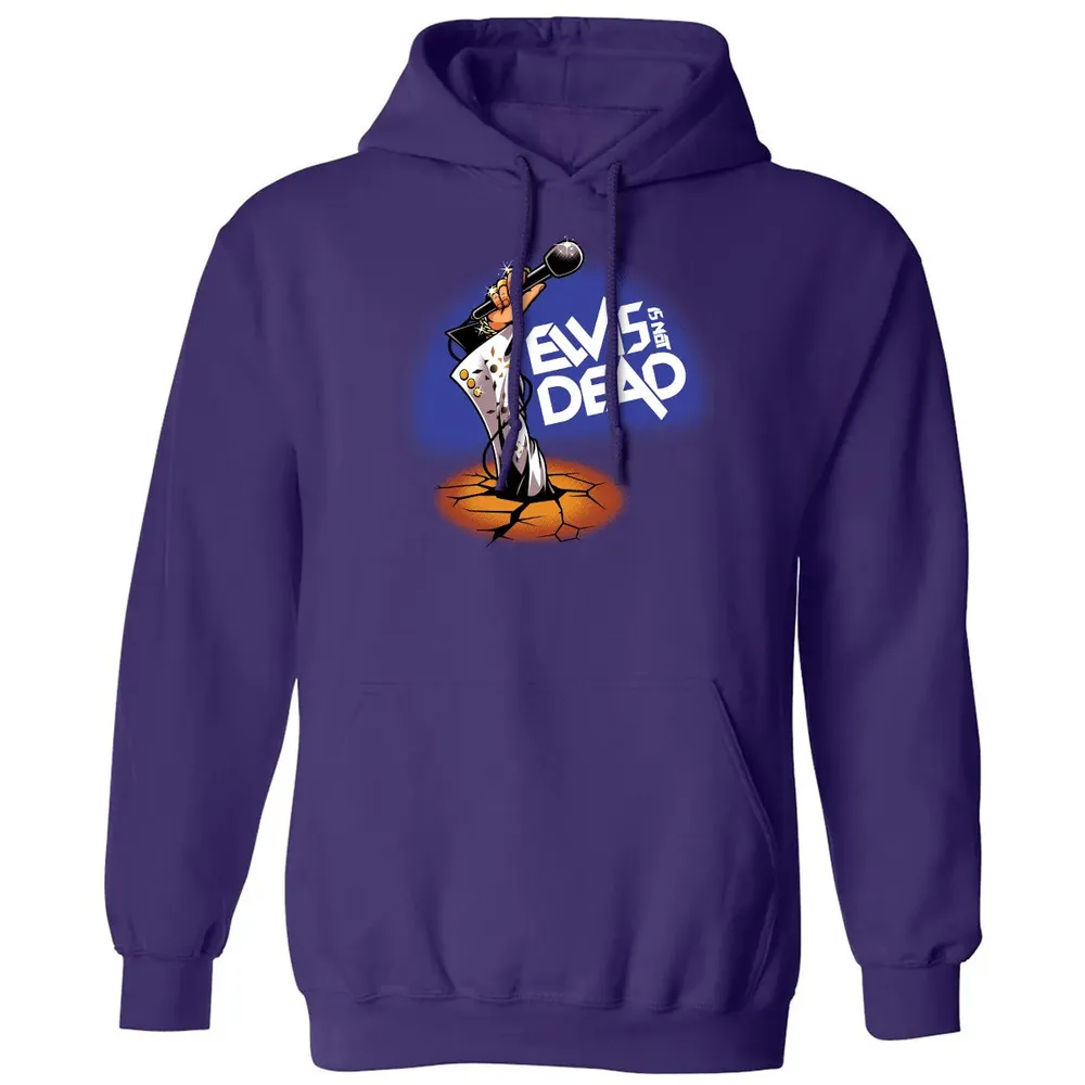 Elvis Is Not Dead Classic Unisex Hoodie - 6