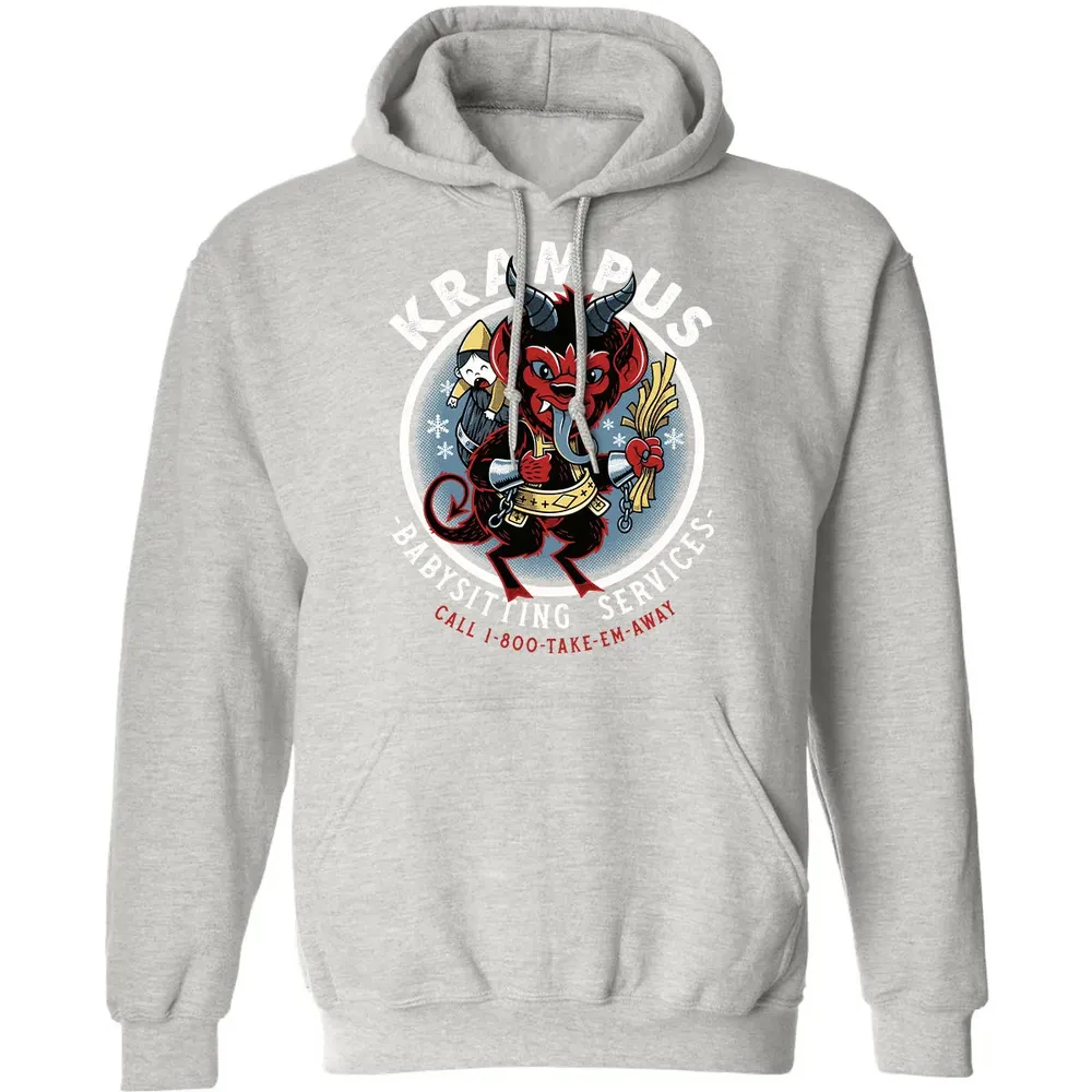 Krampus Babysitting Service Classic Unisex Hoodie - 8