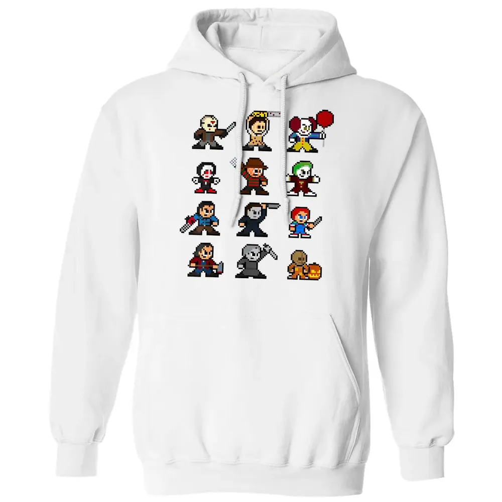 Pixel Horror Halloween Classic Unisex Hoodie - 11