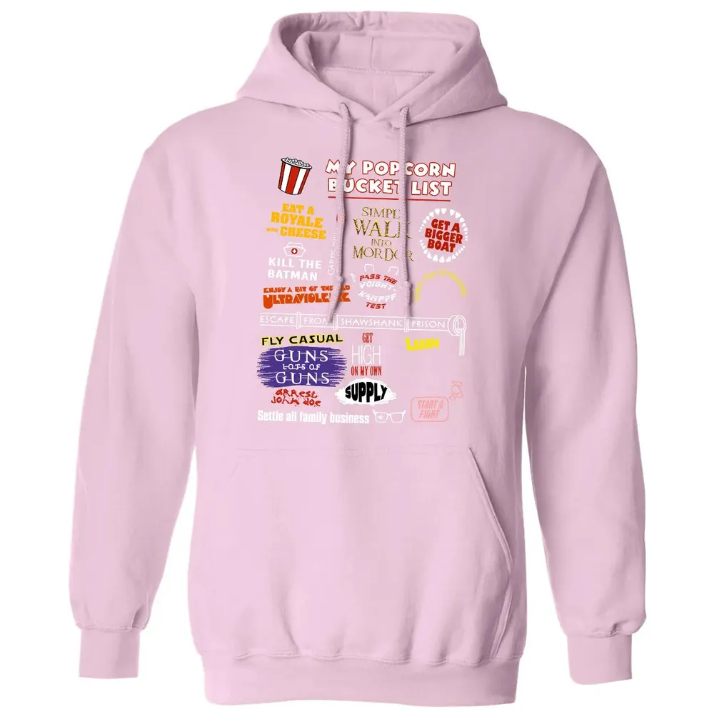 My Popcorn Bucket List Classic Unisex Hoodie - 3