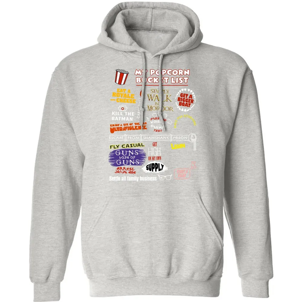 My Popcorn Bucket List Classic Unisex Hoodie - 8