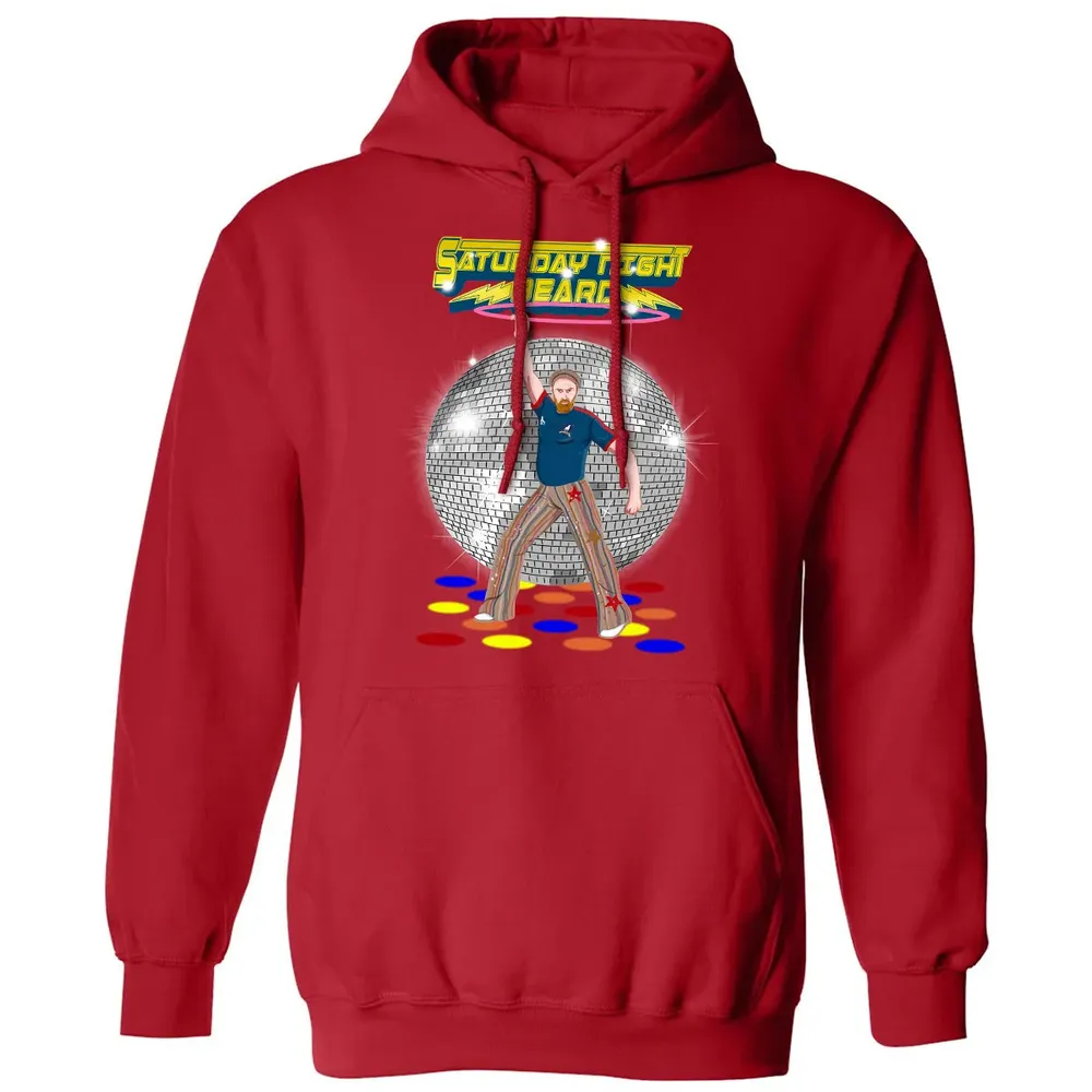 Saturday Night Beard Classic Unisex Hoodie - 5