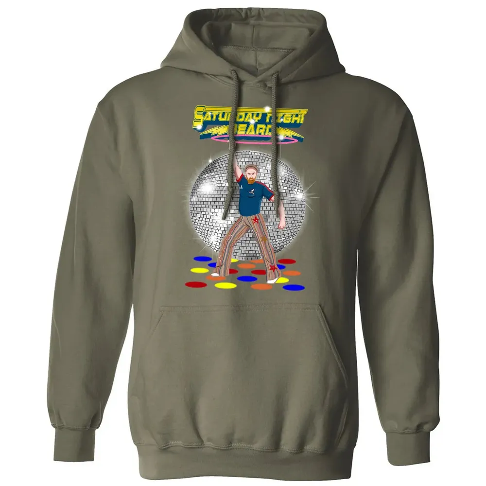 Saturday Night Beard Classic Unisex Hoodie - 4