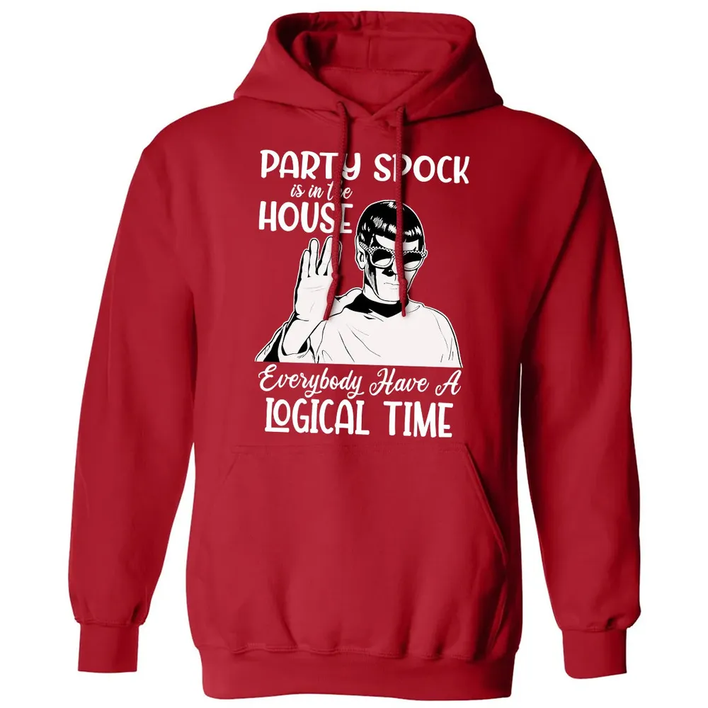 Party spock is in the house Classic Unisex Hoodie - 5