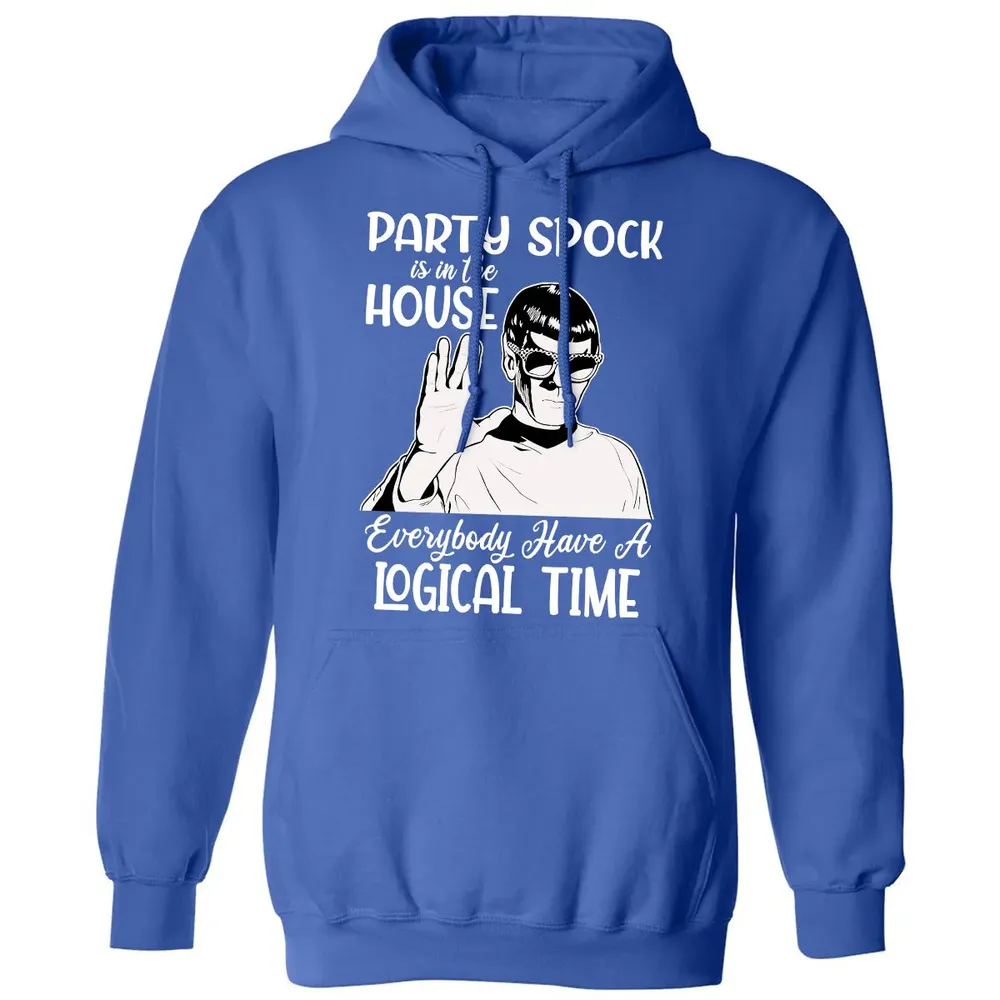 Party spock is in the house Classic Unisex Hoodie - 9