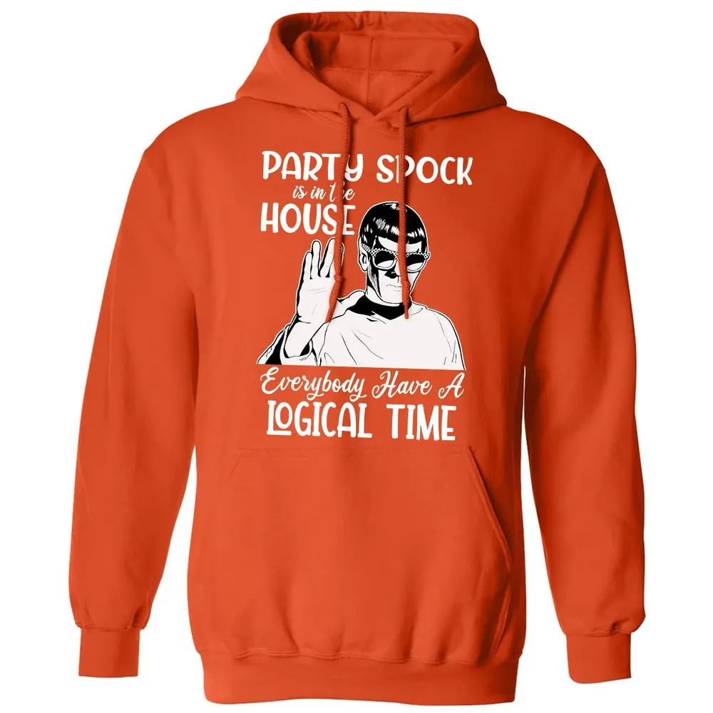 Party spock is in the house Classic Unisex Hoodie - 10
