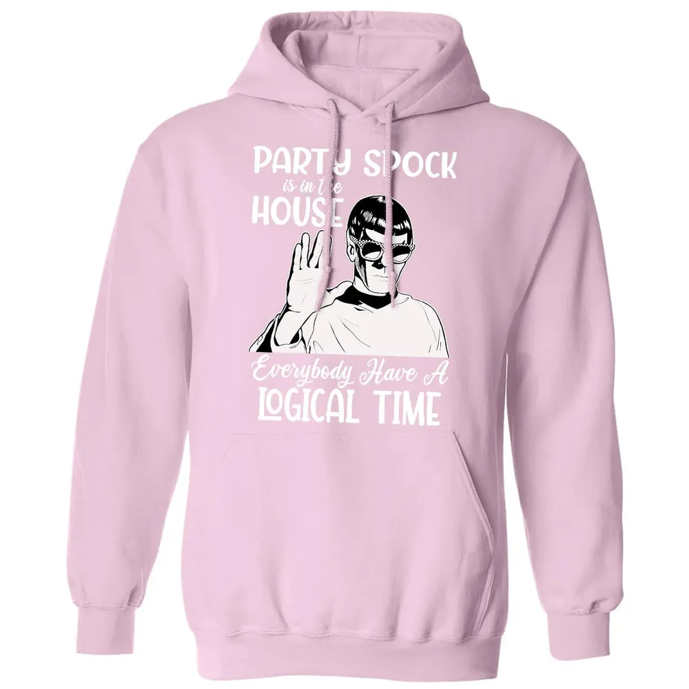 Party spock is in the house Classic Unisex Hoodie - 3