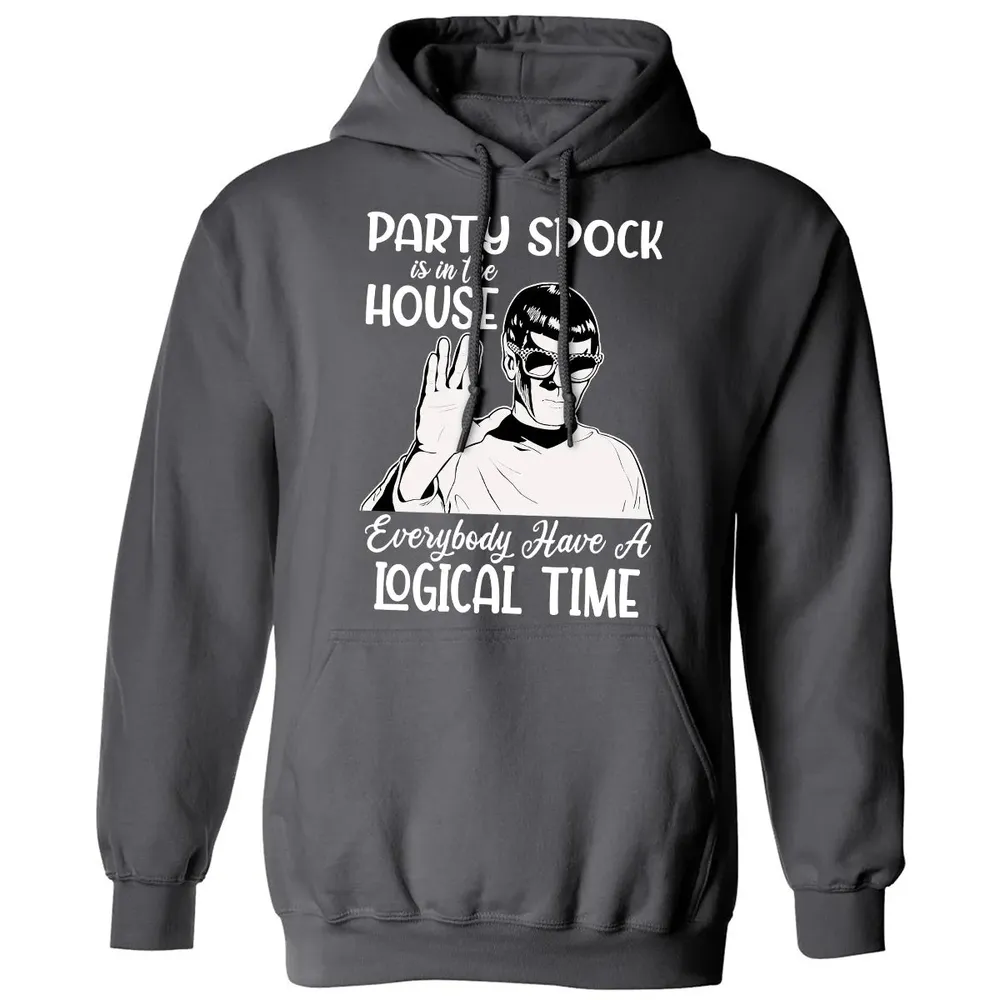 Party spock is in the house Classic Unisex Hoodie - 7