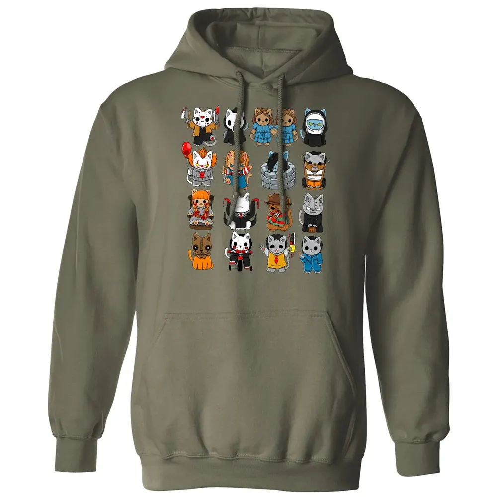 The Horror Cats Classic Unisex Hoodie - 4