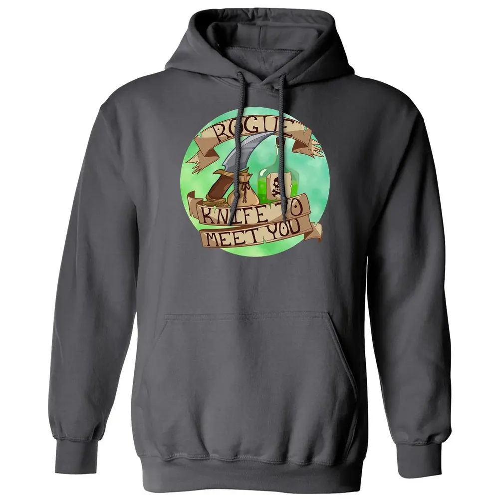 Rogue   Knife To Meet You Classic Unisex Hoodie - 7