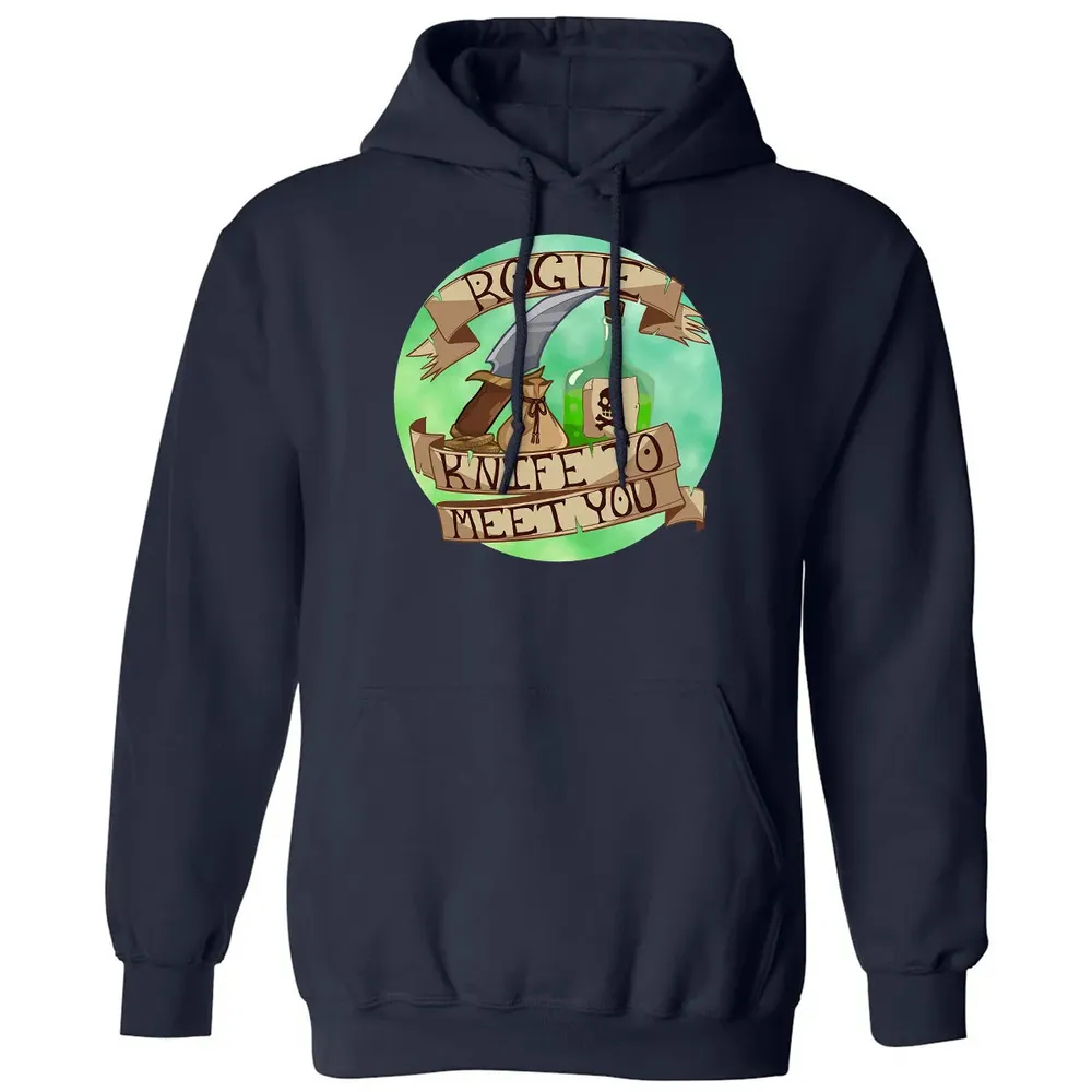 Rogue   Knife To Meet You Classic Unisex Hoodie - 2