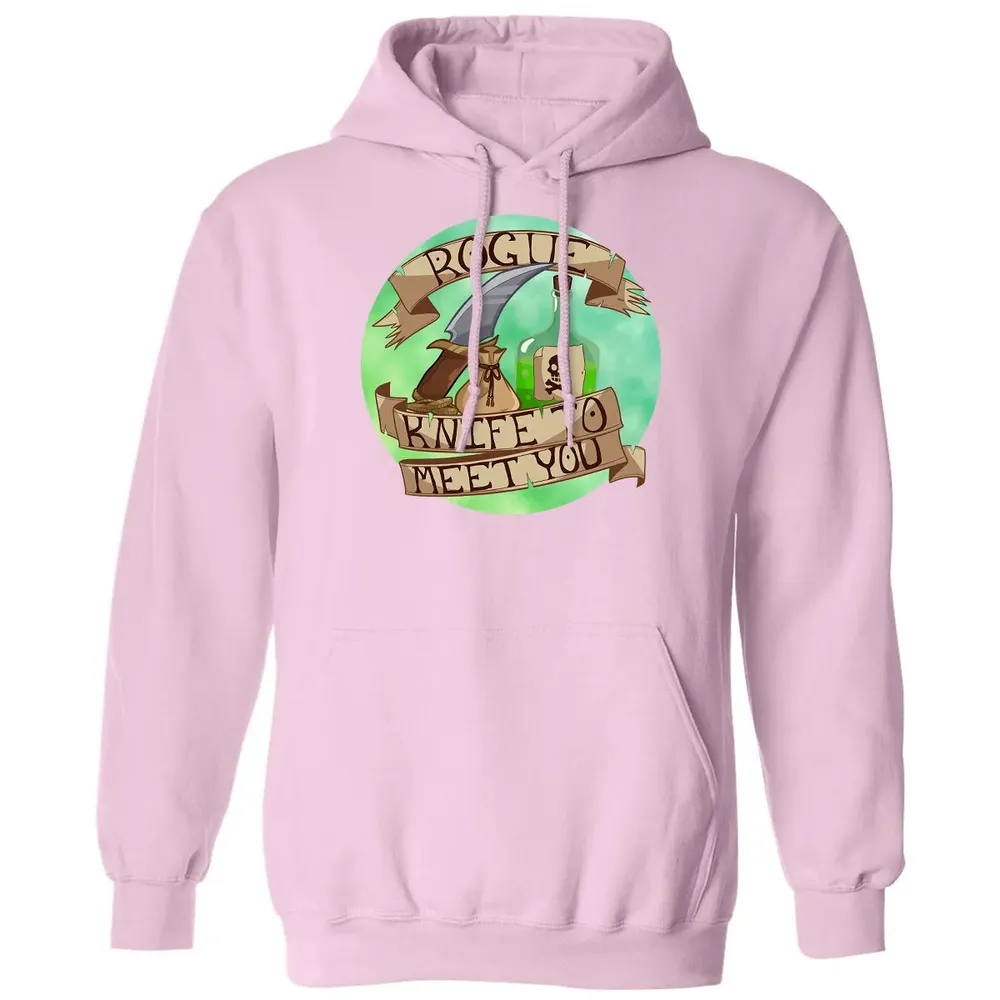 Rogue   Knife To Meet You Classic Unisex Hoodie - 3