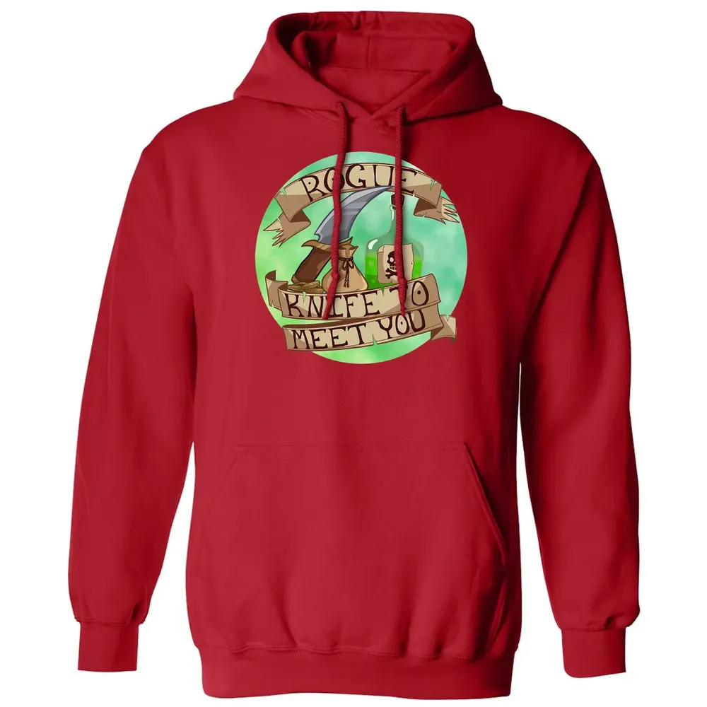 Rogue   Knife To Meet You Classic Unisex Hoodie - 5