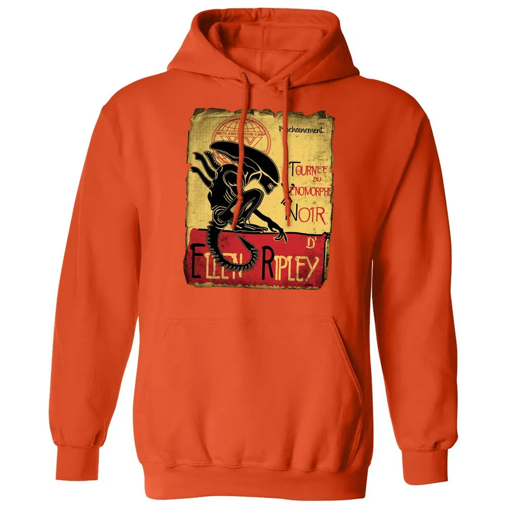 Tournee Du Xenomorphe Noir Classic Unisex Hoodie - 10