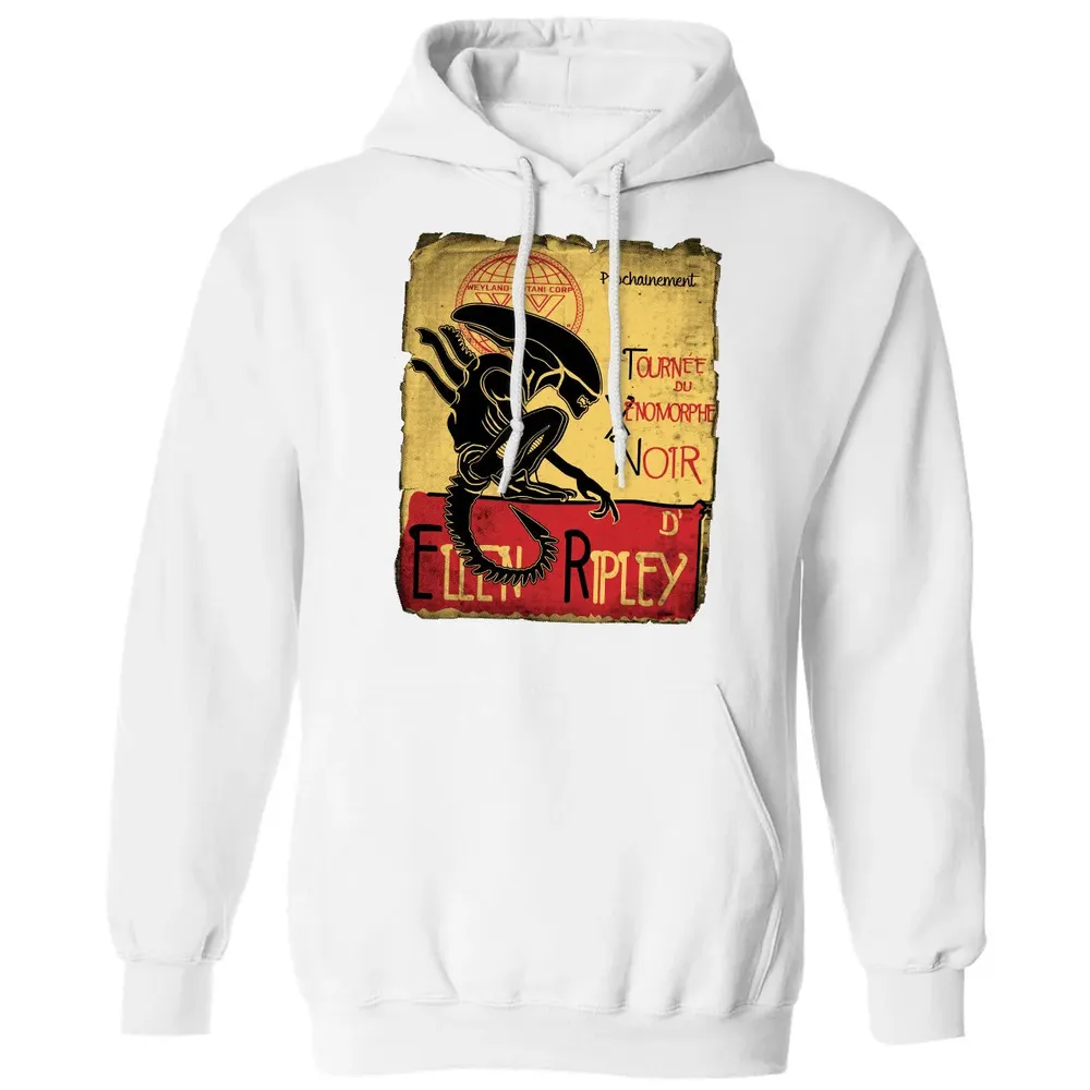 Tournee Du Xenomorphe Noir Classic Unisex Hoodie - 11