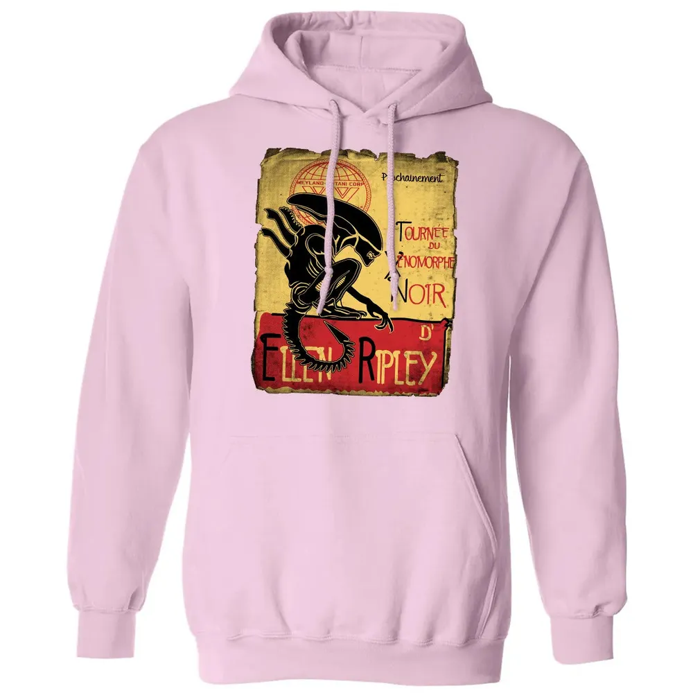 Tournee Du Xenomorphe Noir Classic Unisex Hoodie - 3