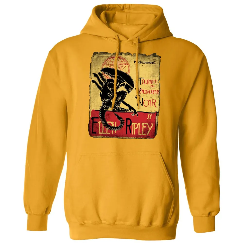 Tournee Du Xenomorphe Noir Classic Unisex Hoodie - 12