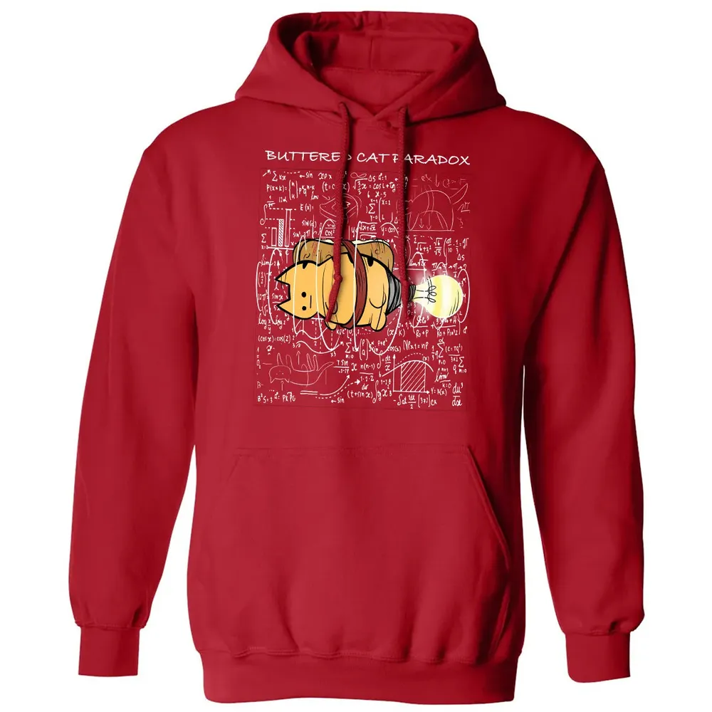 Buttered Cat Paradox Classic Unisex Hoodie - 5