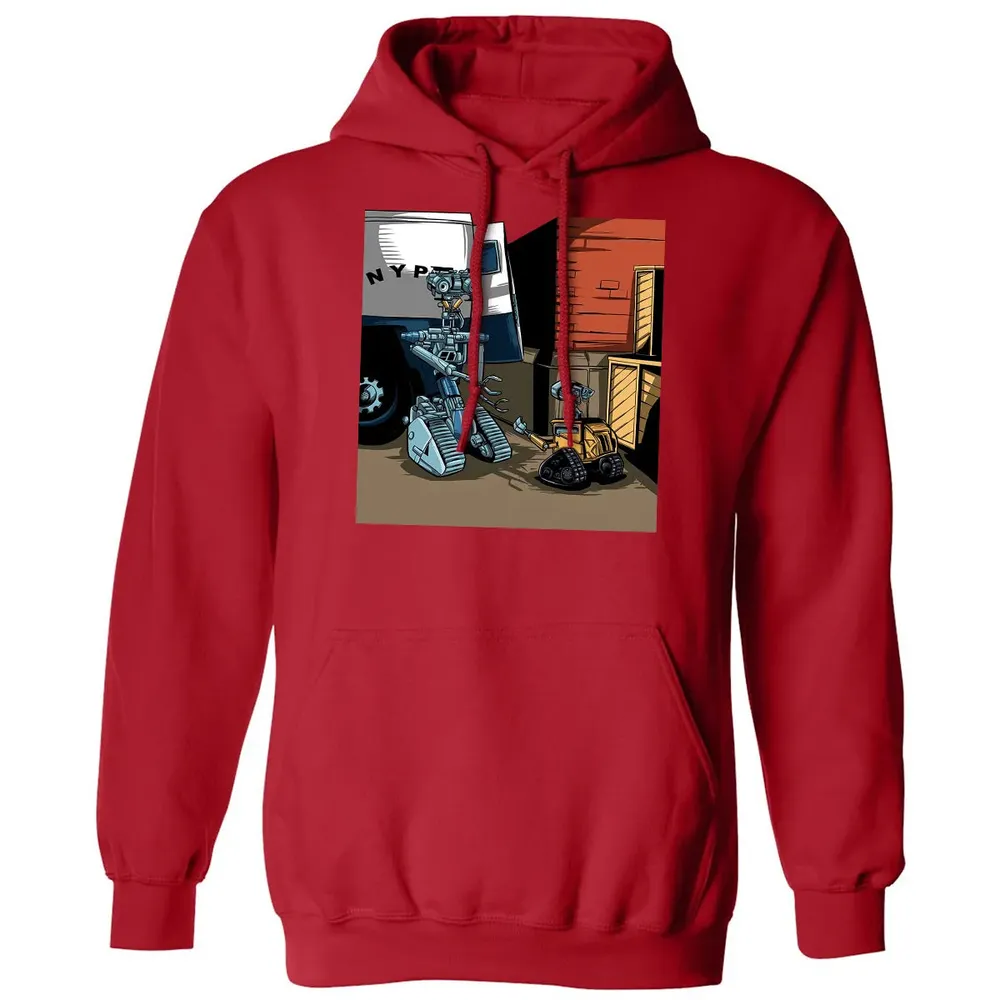 Robot Imposter Classic Unisex Hoodie - 5