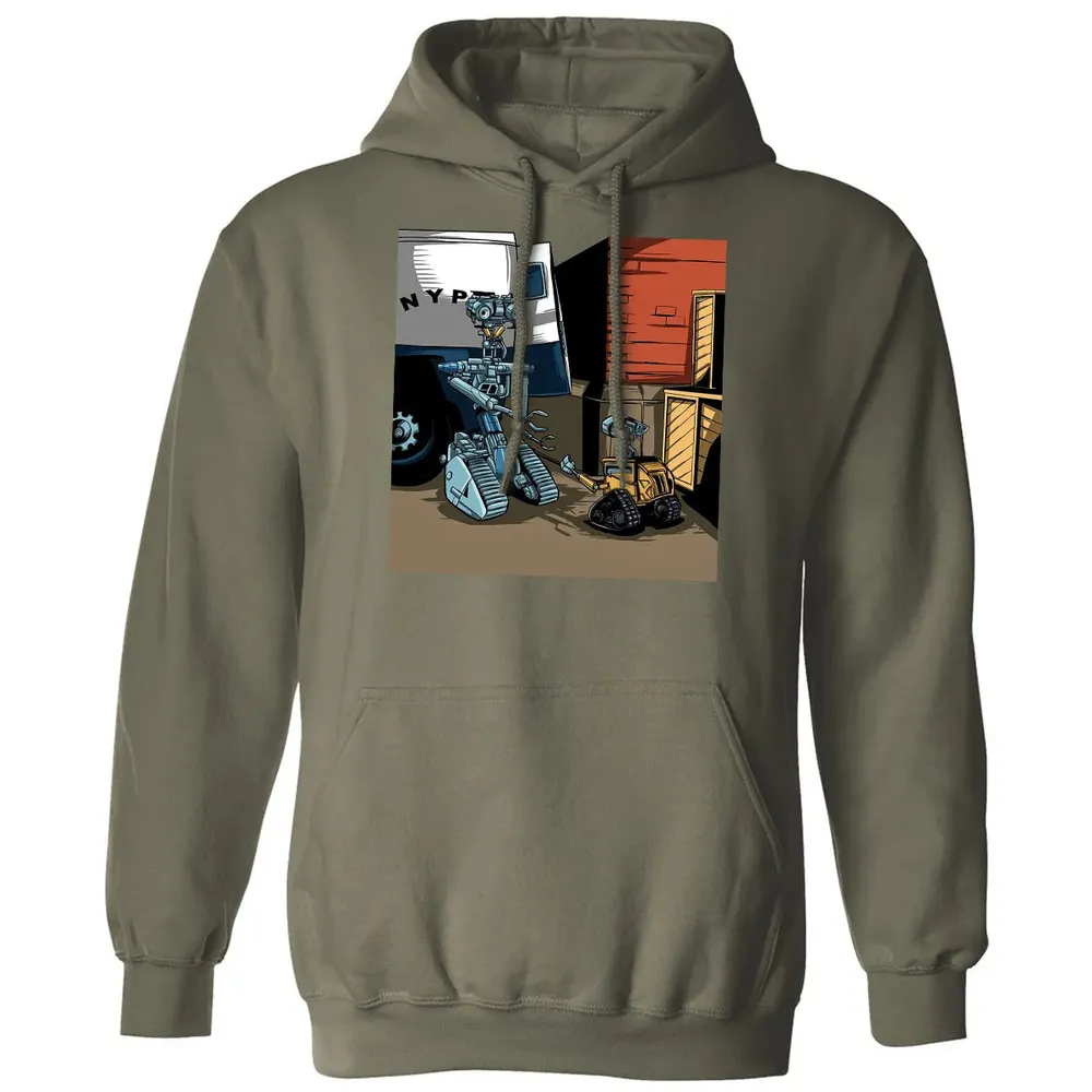 Robot Imposter Classic Unisex Hoodie - 4