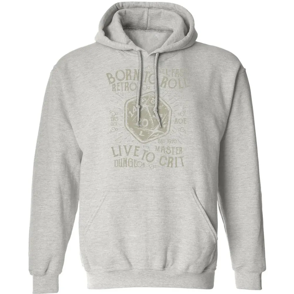 Born To Roll Live To Crit Classic Unisex Hoodie - 8