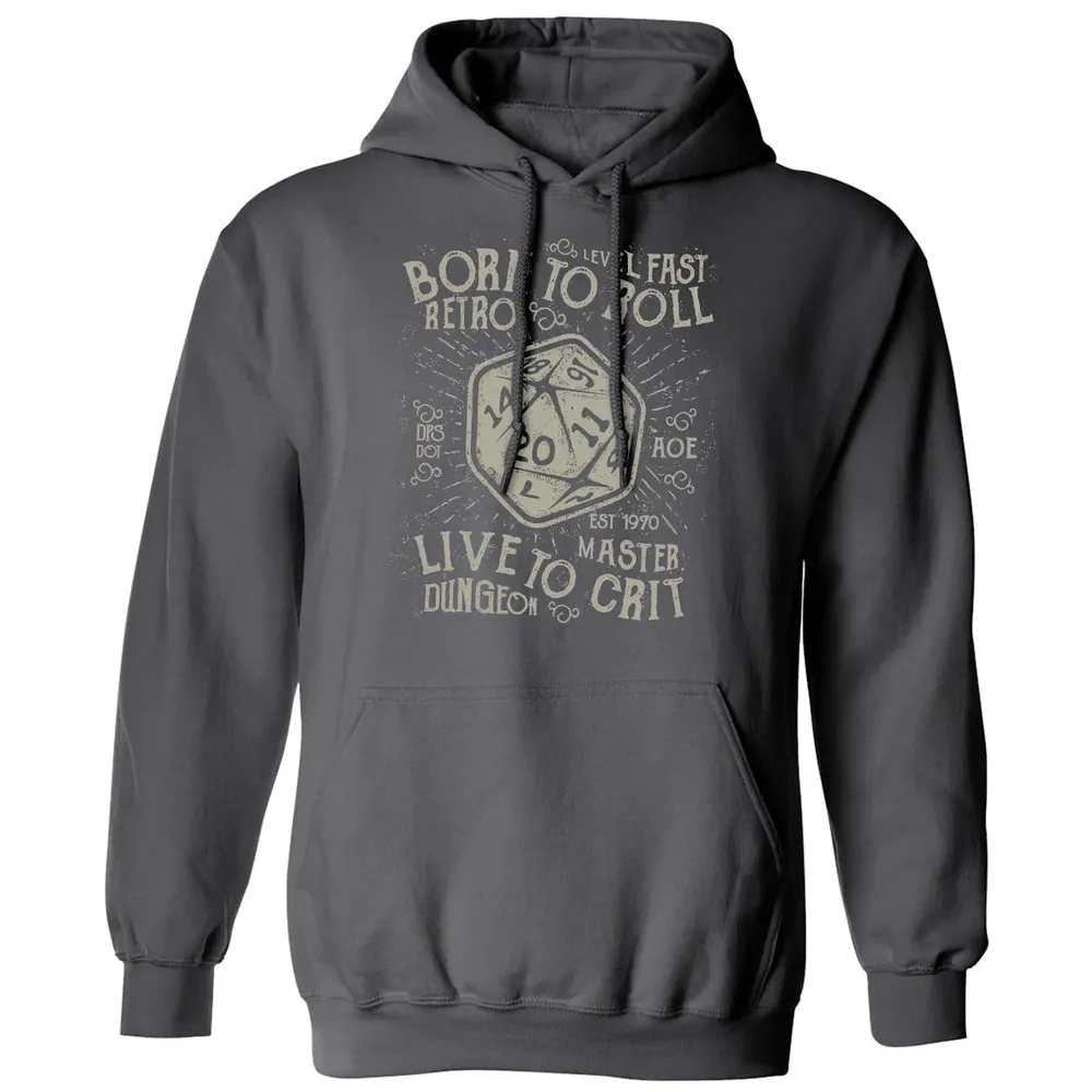 Born To Roll Live To Crit Classic Unisex Hoodie - 7