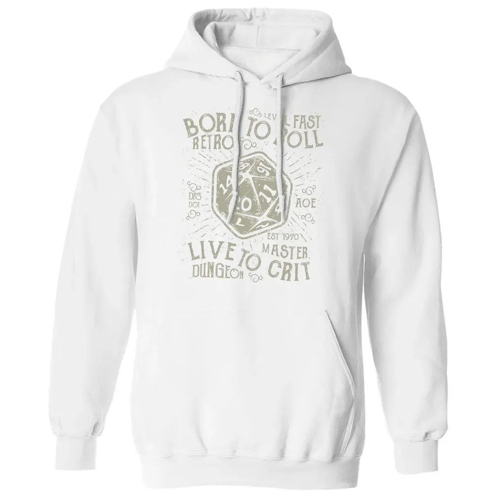 Born To Roll Live To Crit Classic Unisex Hoodie - 11
