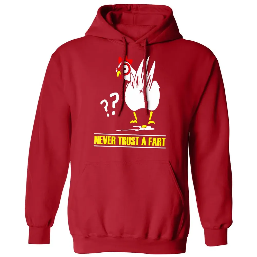 Never trust a fart Classic Unisex Hoodie - 5