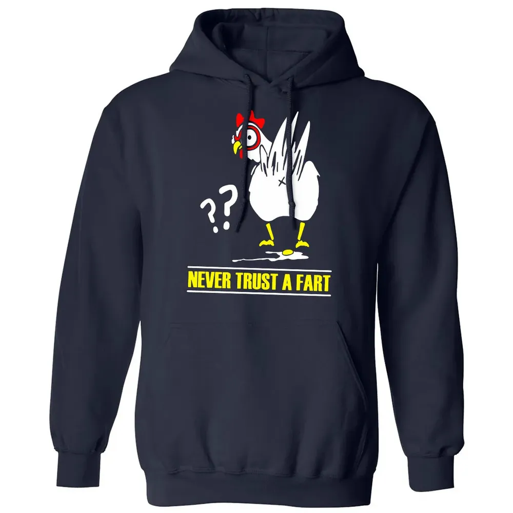 Never trust a fart Classic Unisex Hoodie - 2
