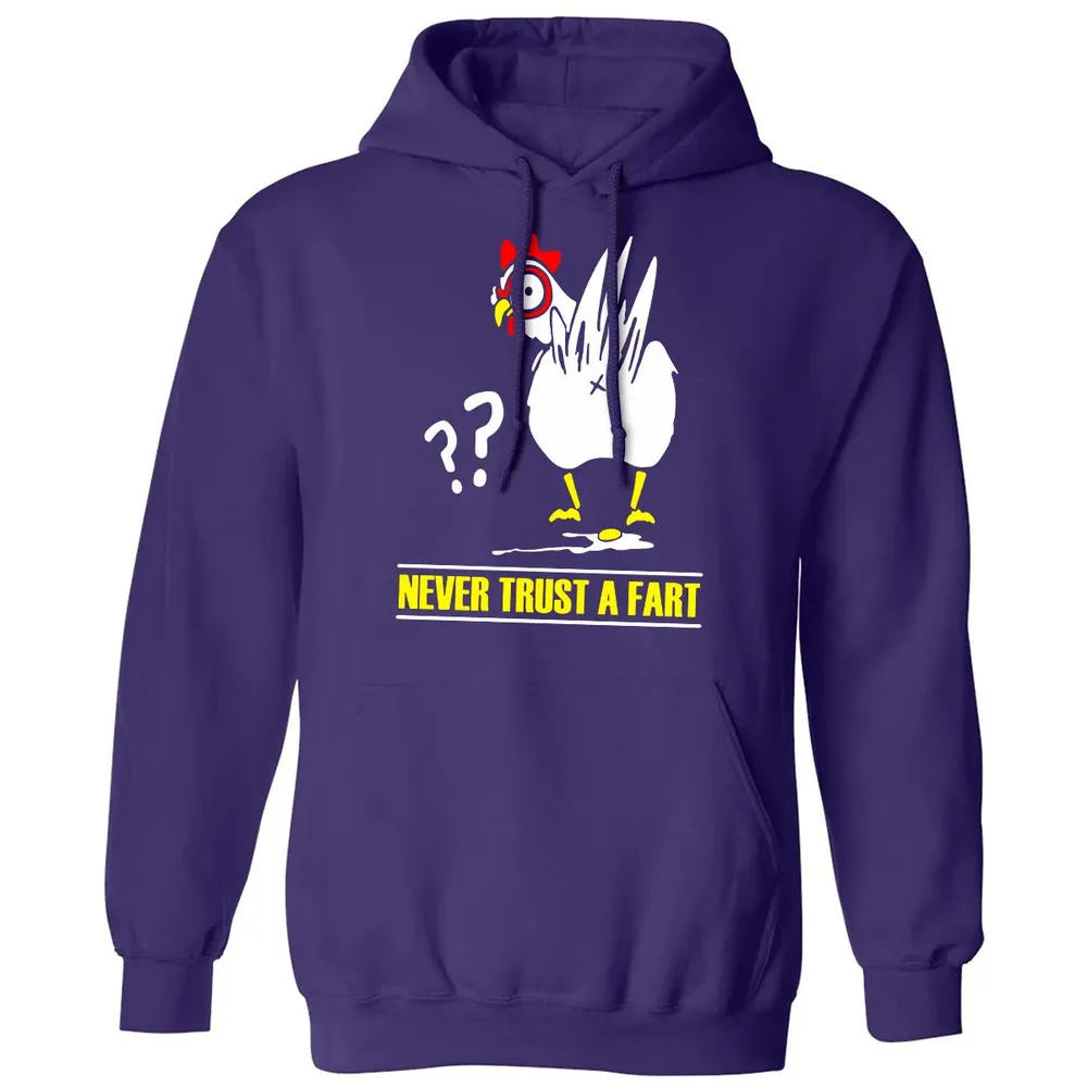 Never trust a fart Classic Unisex Hoodie - 6