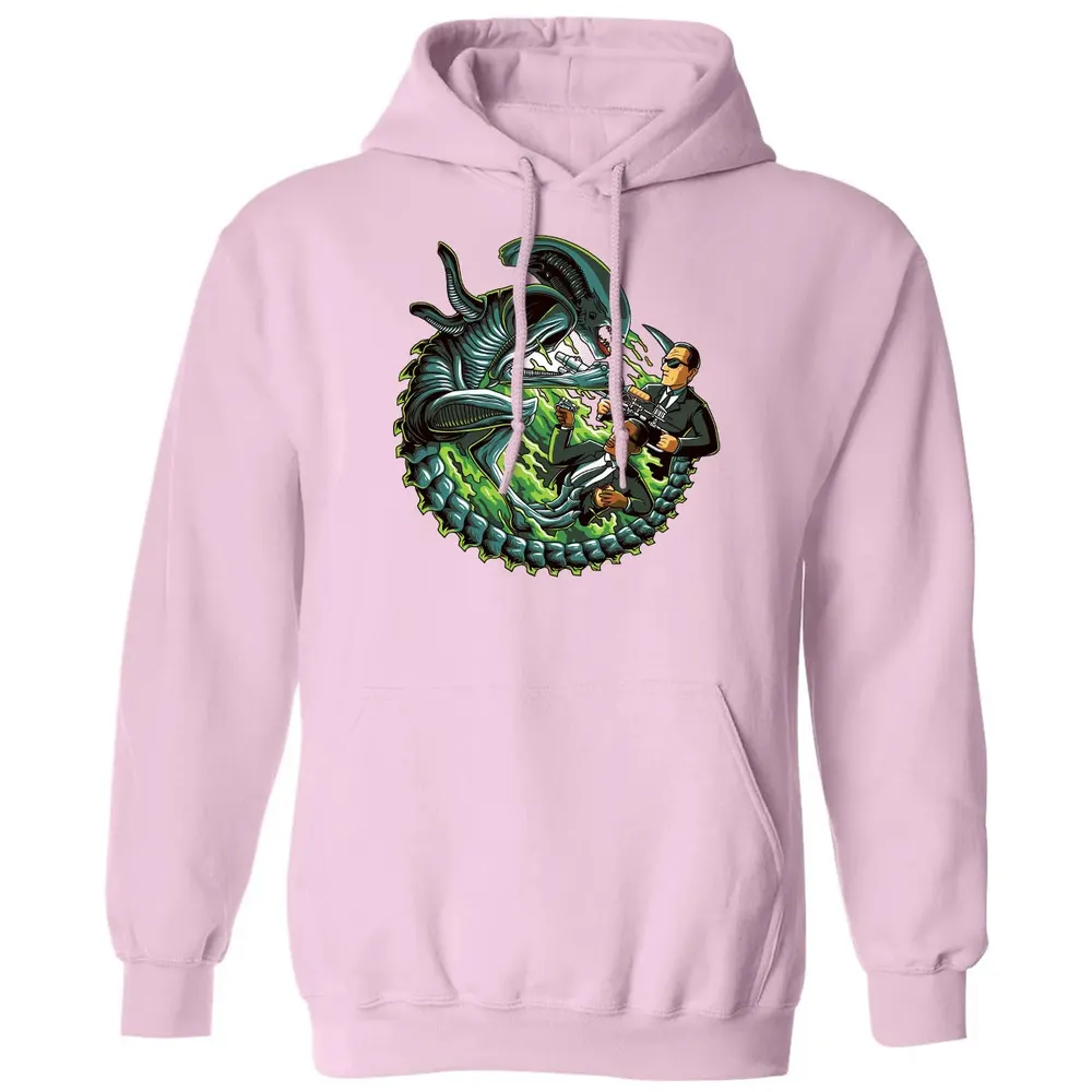 Men vs Alien Classic Unisex Hoodie - 3