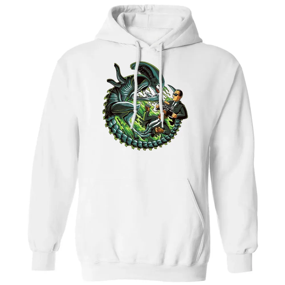 Men vs Alien Classic Unisex Hoodie - 11