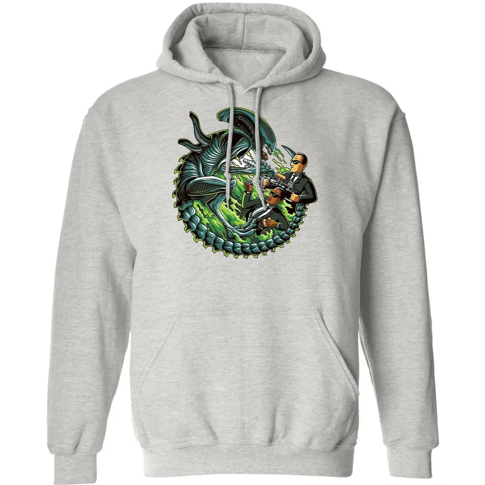 Men vs Alien Classic Unisex Hoodie - 8