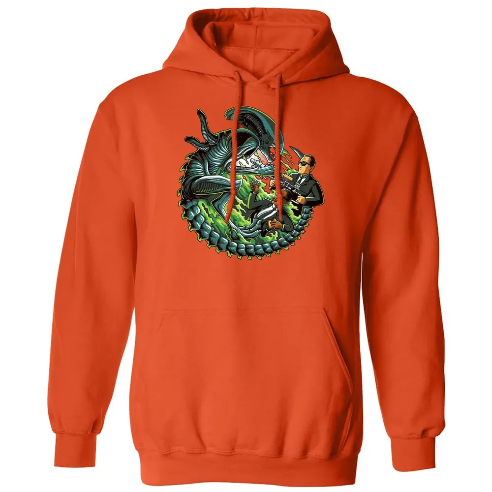 Men vs Alien Classic Unisex Hoodie - 10